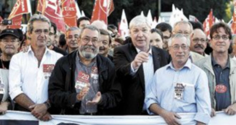 Los líderes de UGT