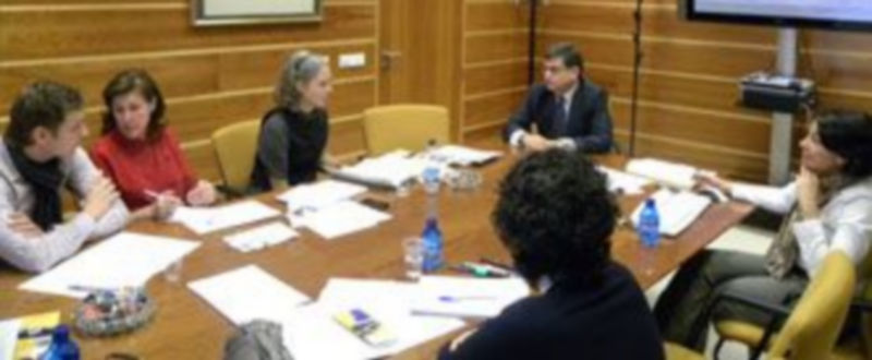 Un momento de la reunión entre representantes de Países Bajos y Castilla y León en Valladolid. / el adelantado