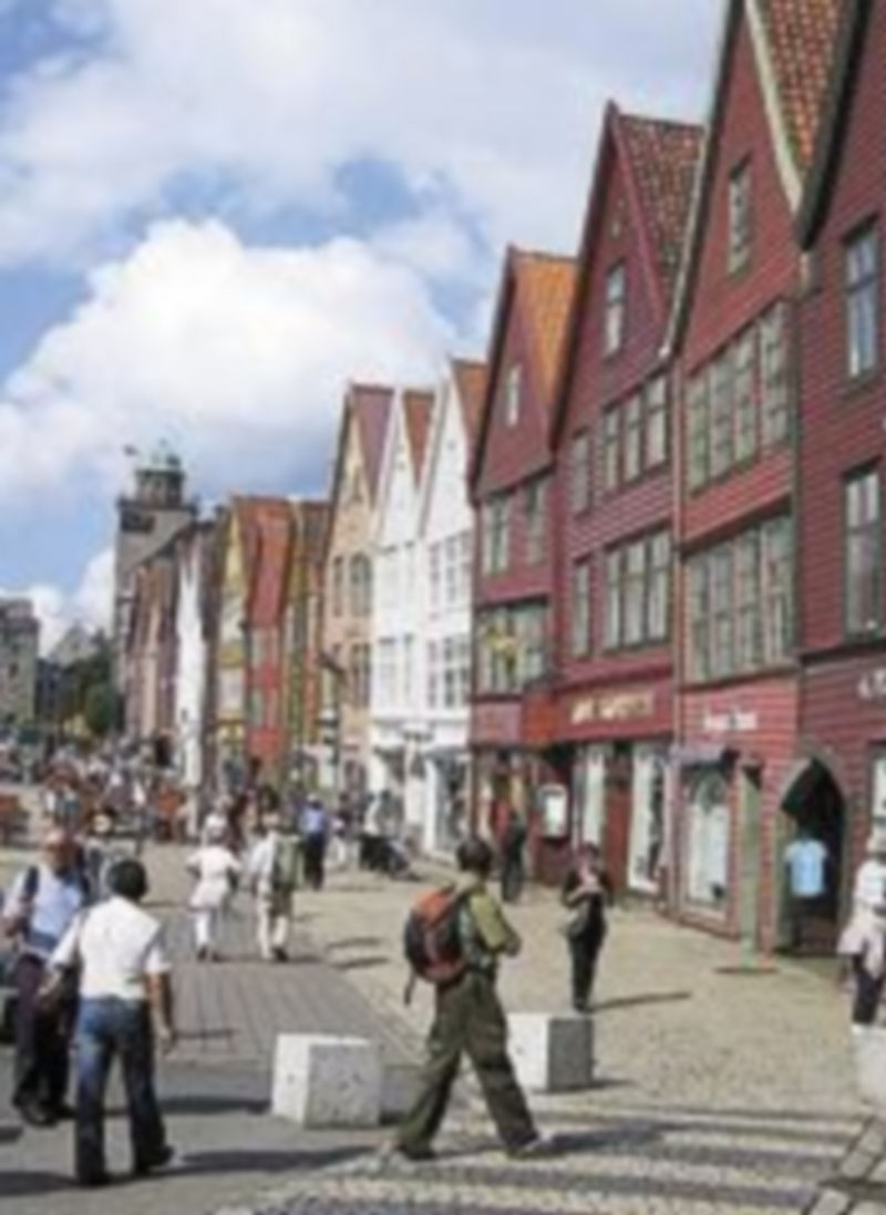 Las calles de Bergen.