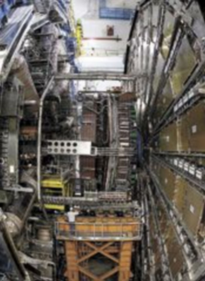 Una sección del Gran Acelerador de Hadrones. / Efe