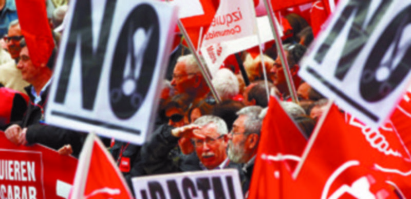 Los líderes de CCOO