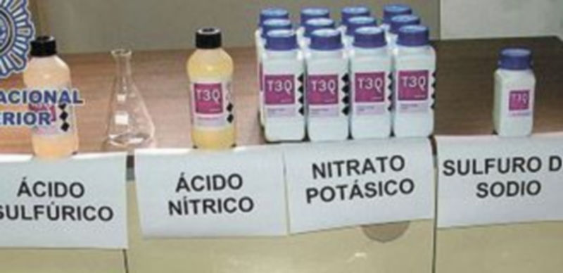 Material requisado en casa del joven de 21 años que odiaba a la sociedad y