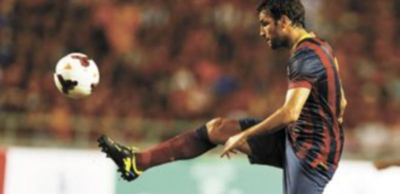 El jugador ‘culé’ se lesionó en el último encuentro amistoso que el Barça disputó ante un combinado malayo. / Efe