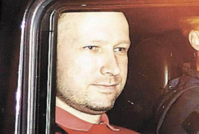 El asesino Anders Behring Breivik.