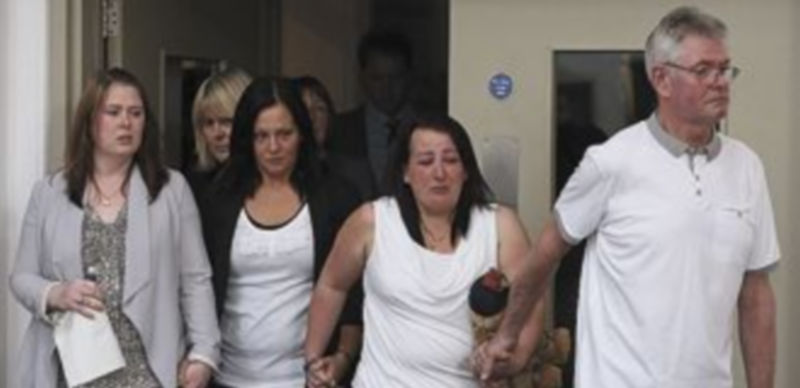 Familiares de Lee Rigby