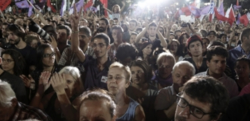 La presidenta de la Fda de prensa de ayer. / EFE