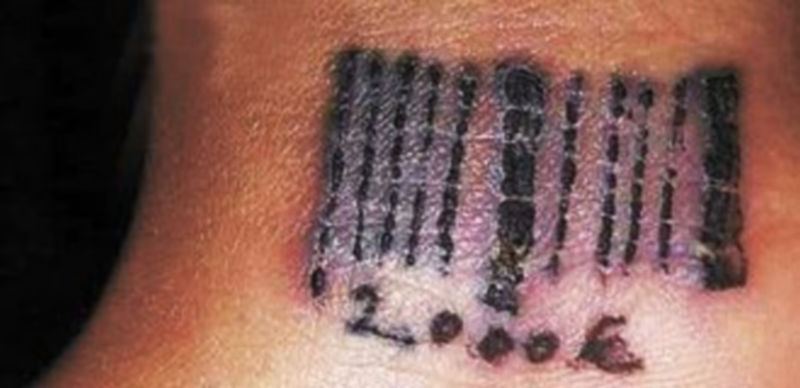 Ejemplo de tatuaje que tenía grabado una de las mujeres.
