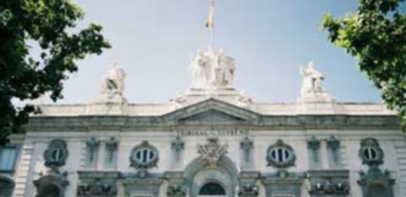 Fachada del Tribunal Supremo. / Efe