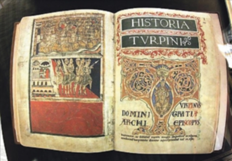 El ladrón del Códice Calixtino ingresa en la prisión pontevedresa de A Lama 1 Códice Calixtino. / Efe