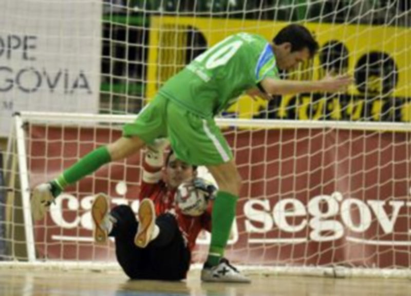 Cidao se convirtió en una pared casi infranqueable para el Inter Movistar./ JUAN MARTÍN