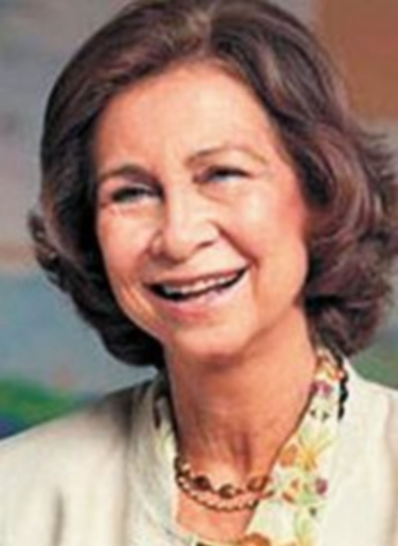 Su Majestad la Reina Sofía.