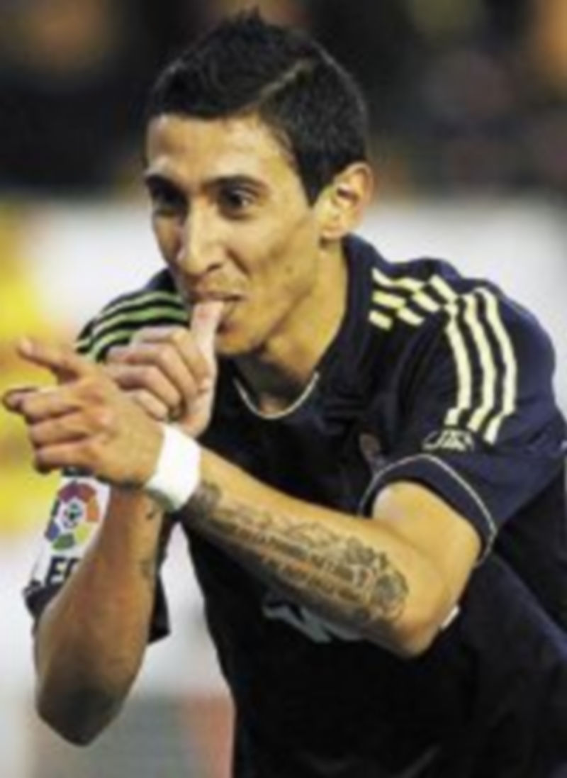 Di María jugará el miércoles con Argentina contra Italia. / Reuters