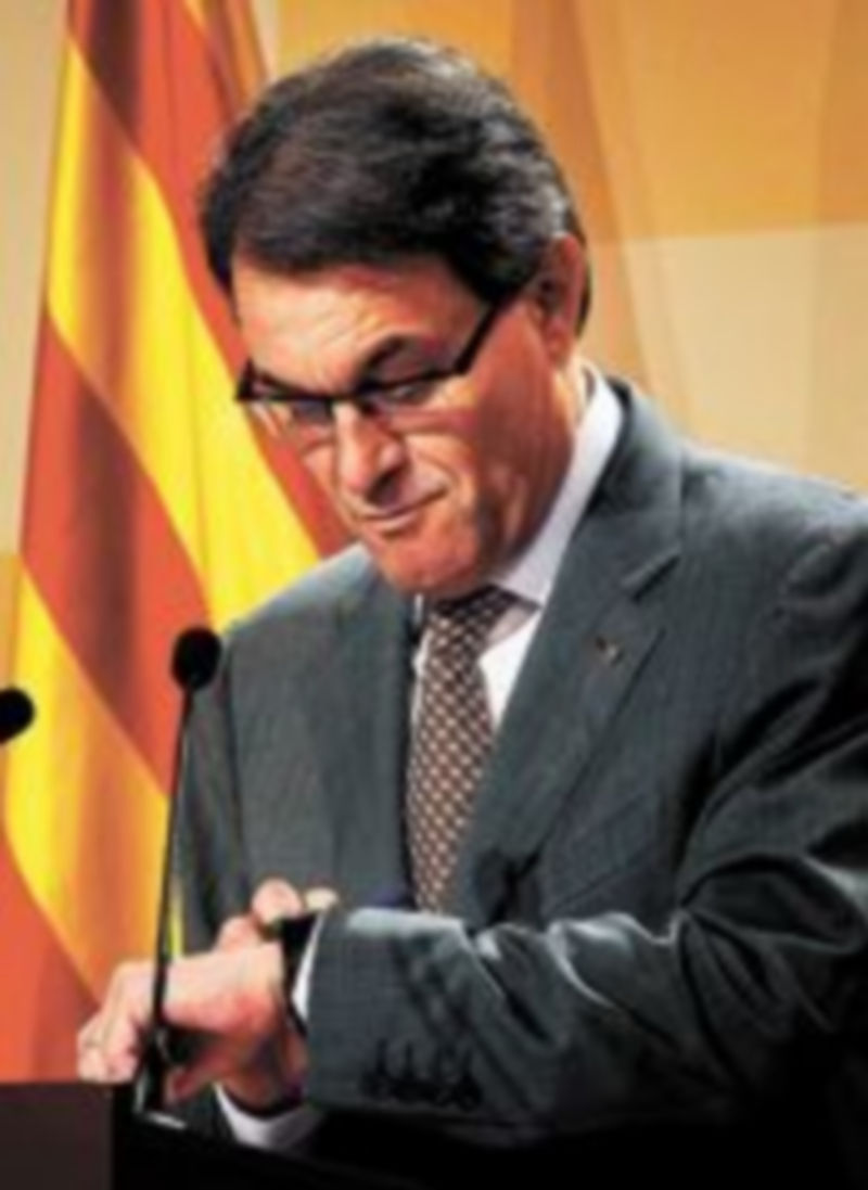 Artur Mas parece haber dado un importante paso atrás. / Efe