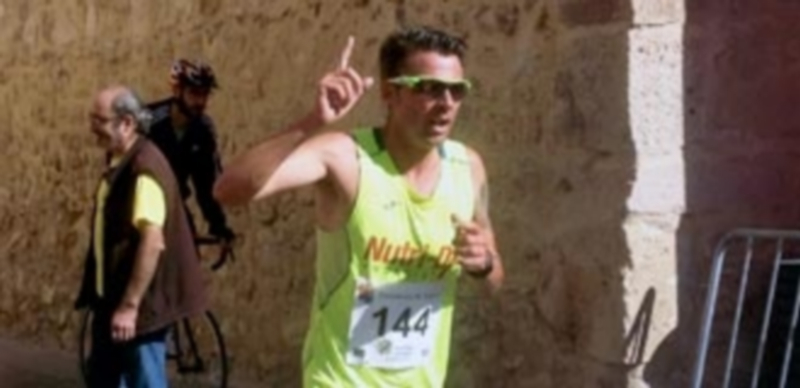 El atleta madrileno Javier Martínez