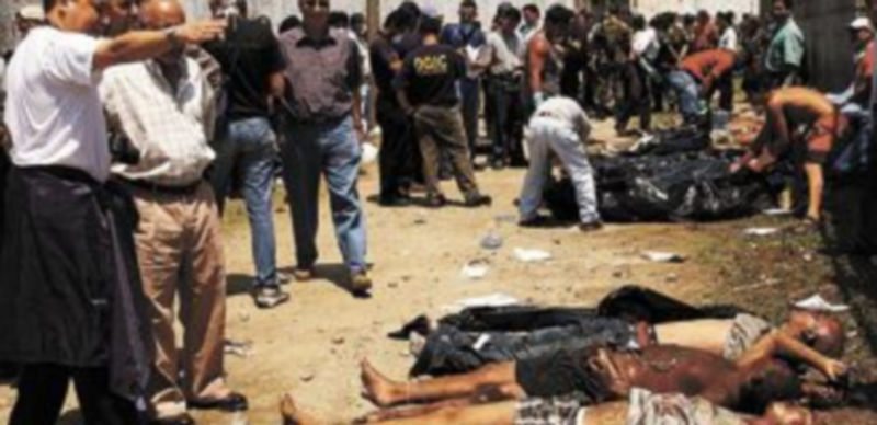 La identificiación de los cientos de cadáveres podría durar hasta tres días