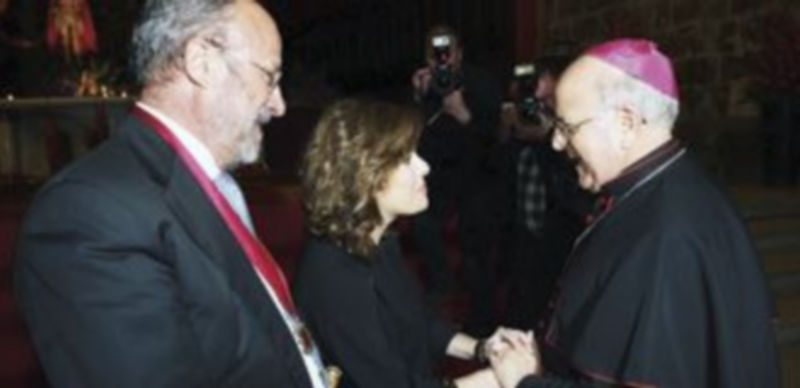 Miembros del Ejecutivo regional y autoridades