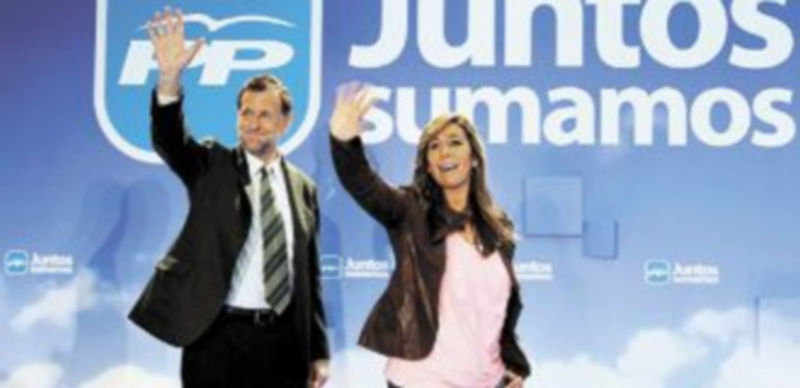 Rajoy apoyó a la candidata de su partido a las próximas elecciones autonómicas catalanas