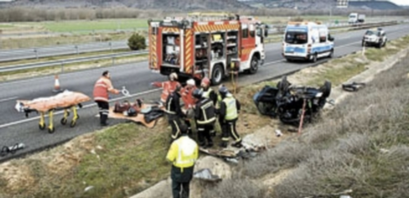 Muchos de los siniestros tienen lugar en las autovías. / Alberto Rodrigo