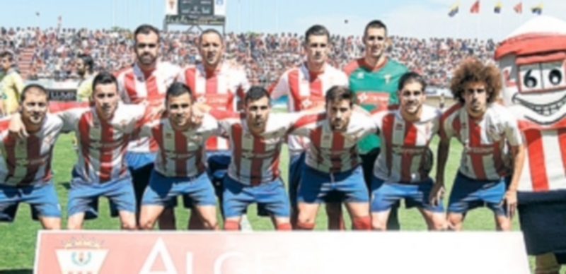 Equipo del Algeciras que jugó frente a la Arandina. / Europasur