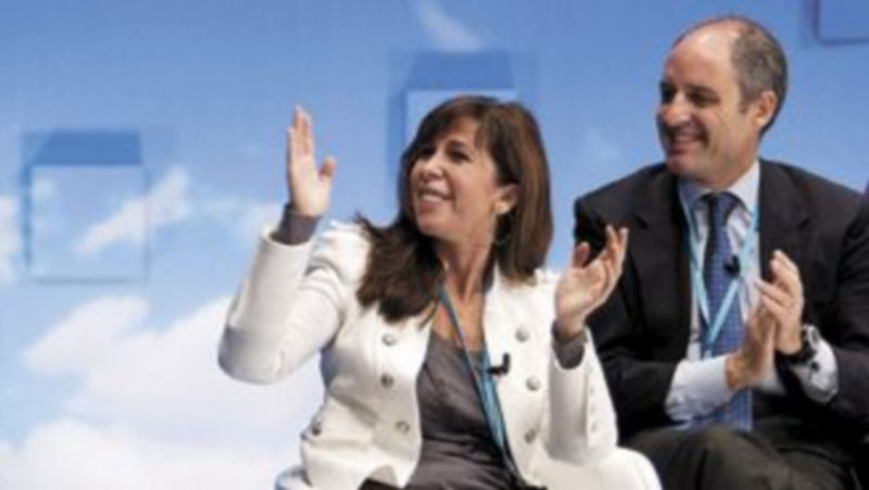 Alicia Sánchez-Camacho y Francisco Camps