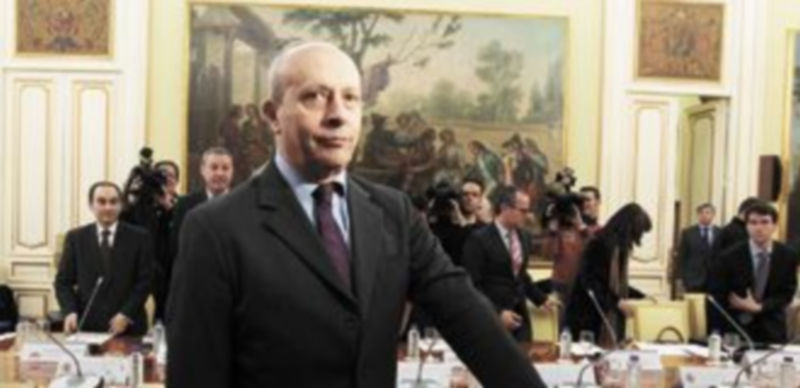 El ministro José Ignacio Wert