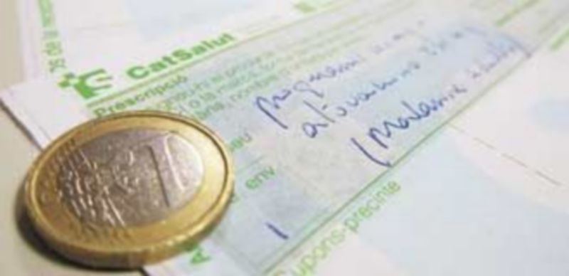 Los catalanes pagan desde el pasado 23 de junio un euro por receta