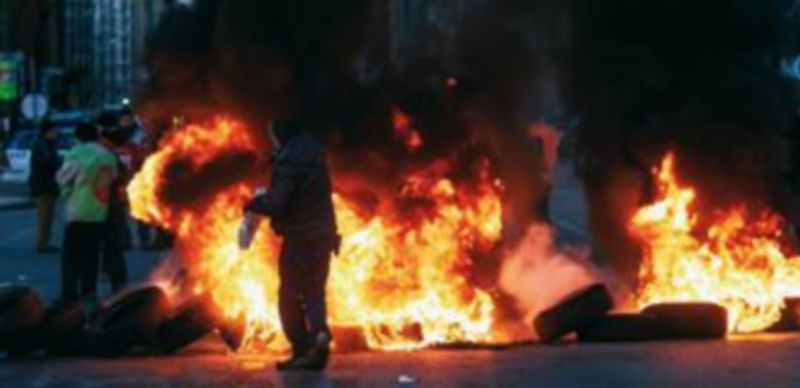 La huelga Debuta en los centros urbanos 1 Sin graves incidentes. / Ical