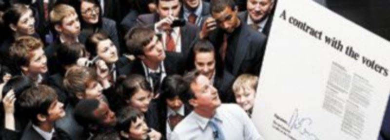 El candidato conservador en las elecciones británicas del 6 de mayo