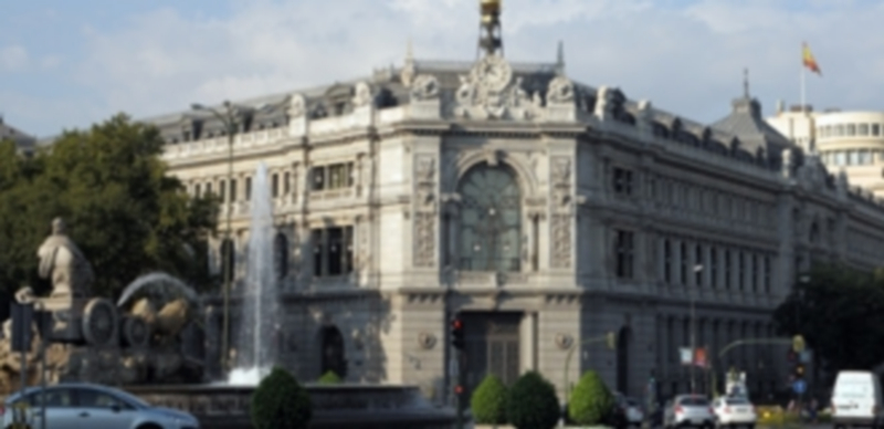 Fachada del Banco de España situado en la céntrica Plaza de Cibeles de Madrid. / Agencias