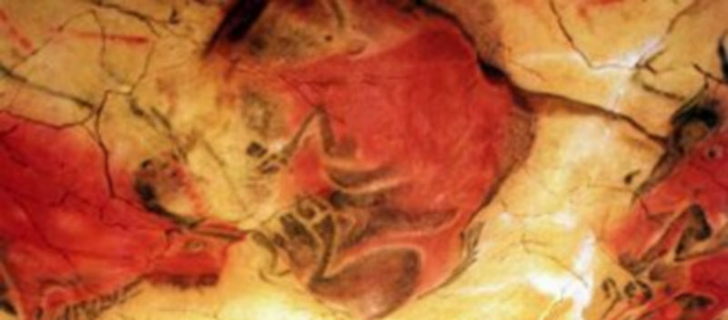 Una de las pinturas de bisontes hiperrealistas que nos legaron nuestros antepasados del Paleolítico. /Efe