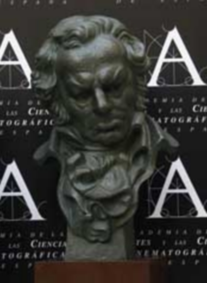 La estatuilla oficial de los Premios Goya