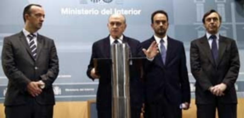 El ministro del Interior Jorge Fernández Díaz