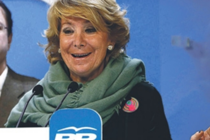 La presidenta del PP en Madrid