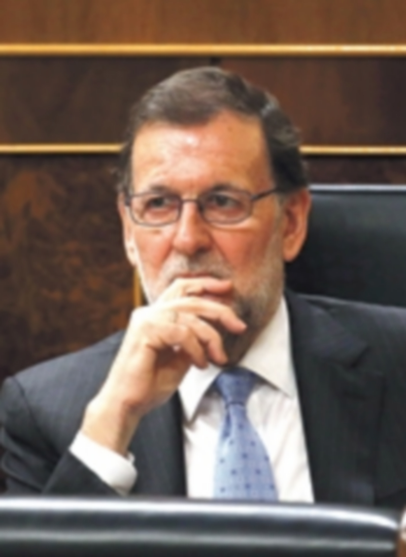 Rajoy subraya que trabajará por un acuerdo de Gobierno para cuatro años 1 Rajoy afirma que un pacto con PSOE y C’s lanzaría un buen mensaje al exterior . / Efe