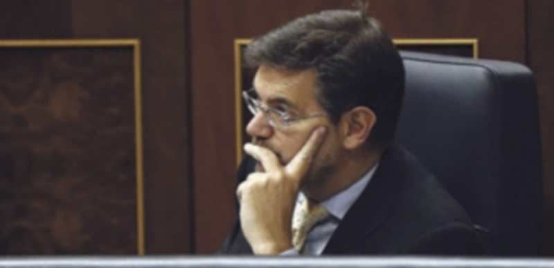 El ministro de Justicia Rafael Catalá