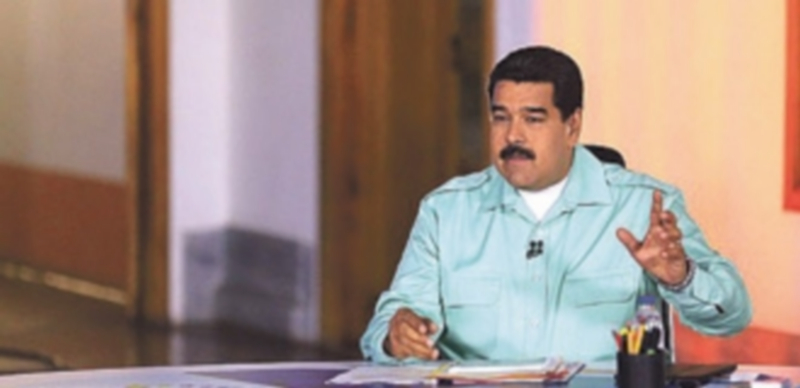 El presidente de Venezuela