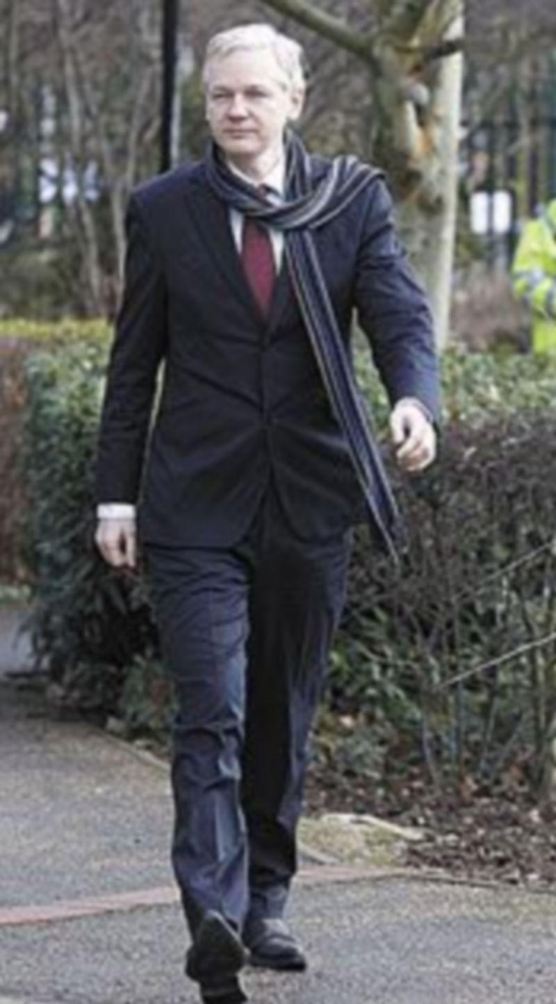 Julian Assange.