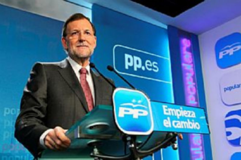El líder del PP