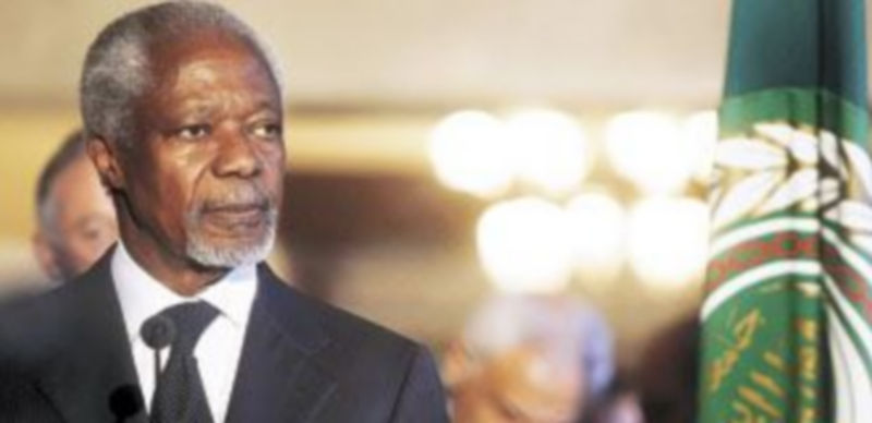 Annan ha advertido de que si se generan falsas expectativas