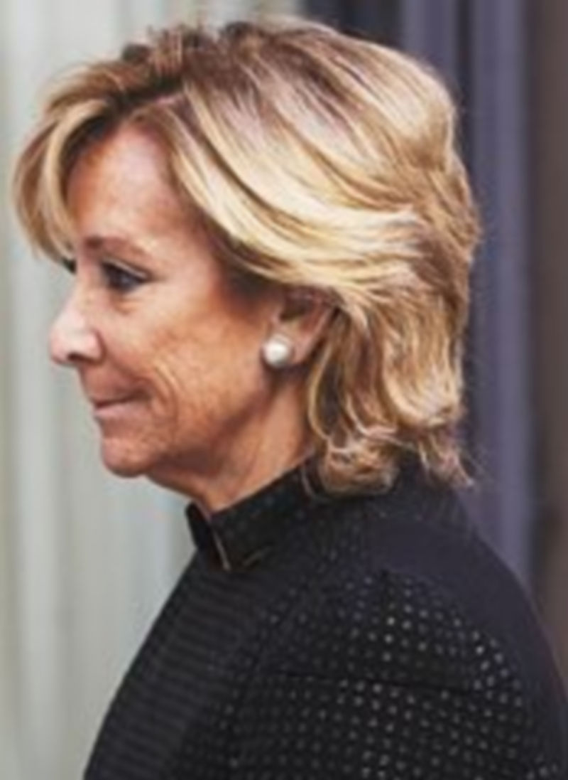 Esperanza Aguirre.
