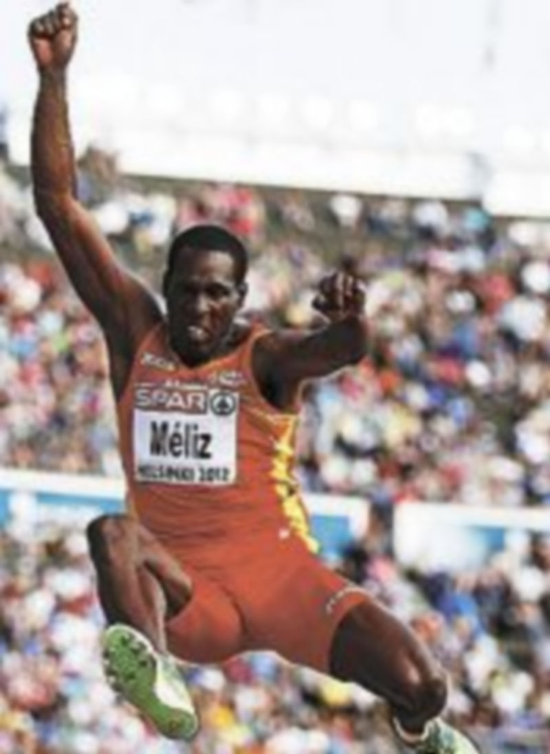 El saltador Felipe Méliz.