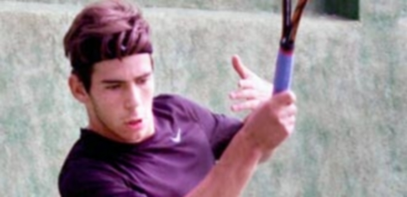 El tenista segoviano Javier Herrero