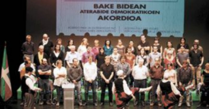 Integrantes de Batasuna