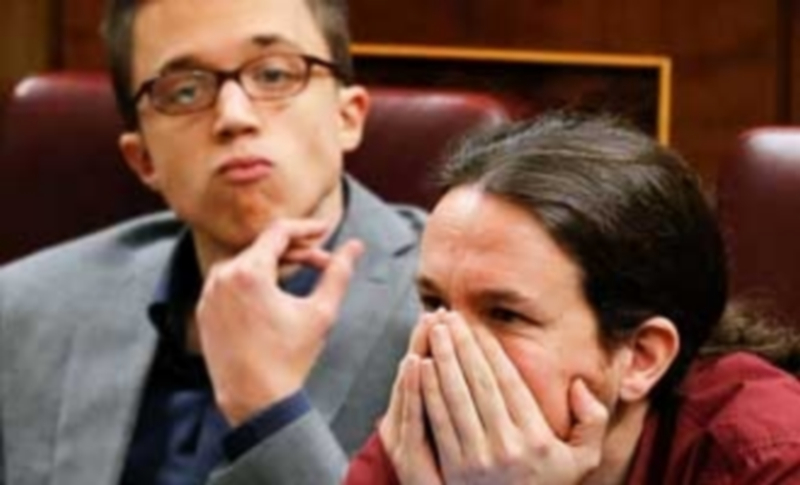 Nueve dimisiones en Madrid agravan la crisis en el seno de Podemos 1 Las divisiones en Podemos se sitúan entre los partidarios de Iglesias y Errejón. / Efe