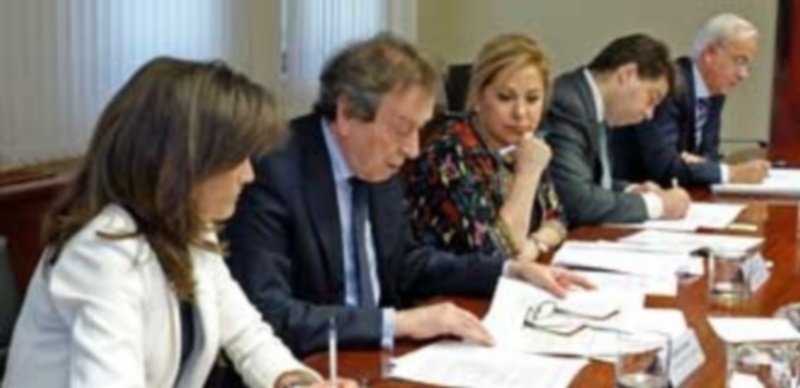 La Junta creará centros de gestión unificada para apoyar a las empresas 1 Imagen de la Comisión de Coordinación Territorial celebrada ayer. / JCYL