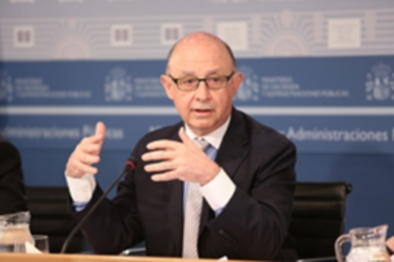 El ministro de Hacienda y Administraciones públicas en funciones