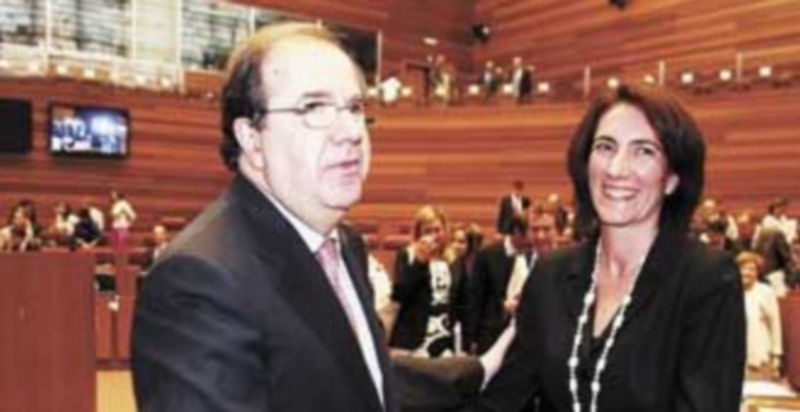 La presidenta de las Cortes