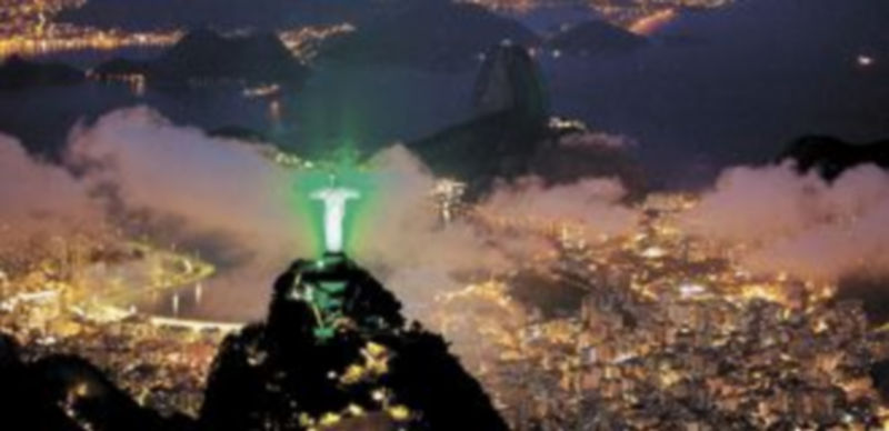 El famoso Cristo de Corcovado