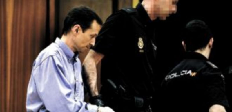 José Bretón sale de la sala tras conocer el veredicto que le señala como el autor de la muerte de sus dos vástagos