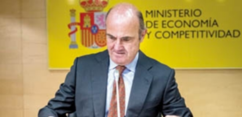 El ministro de Economía y Competitividad en funciones